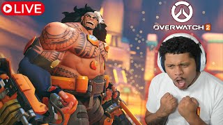 Grinding to GOLD! Overwatch 2 Ranked! Come say Hi
