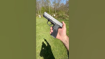 FN FNS-9 9mm Luger Stainless Striker-fired Pistol with Thumb Safety Demo and Shooting