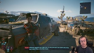 Cyberpunk 2077 first play, day 9 - Panam, Life during wartime, Riders on the storm, Sweet dreams
