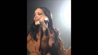 Rihanna - #FourFiveSeconds singing with fan Terah Jay #ANTIWorldTour