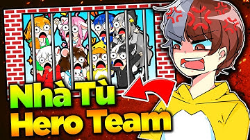 MRVIT THỬ THÁCH 24H VƯỢT NGỤC NHÀ TÙ HERO TEAM TRONG MINI WORLD !!! NHỮNG PHÒNG GIAM BÍ ẨN ?