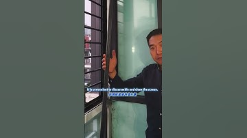 Open doors and windows Internally Install child safety screens.#qiangning