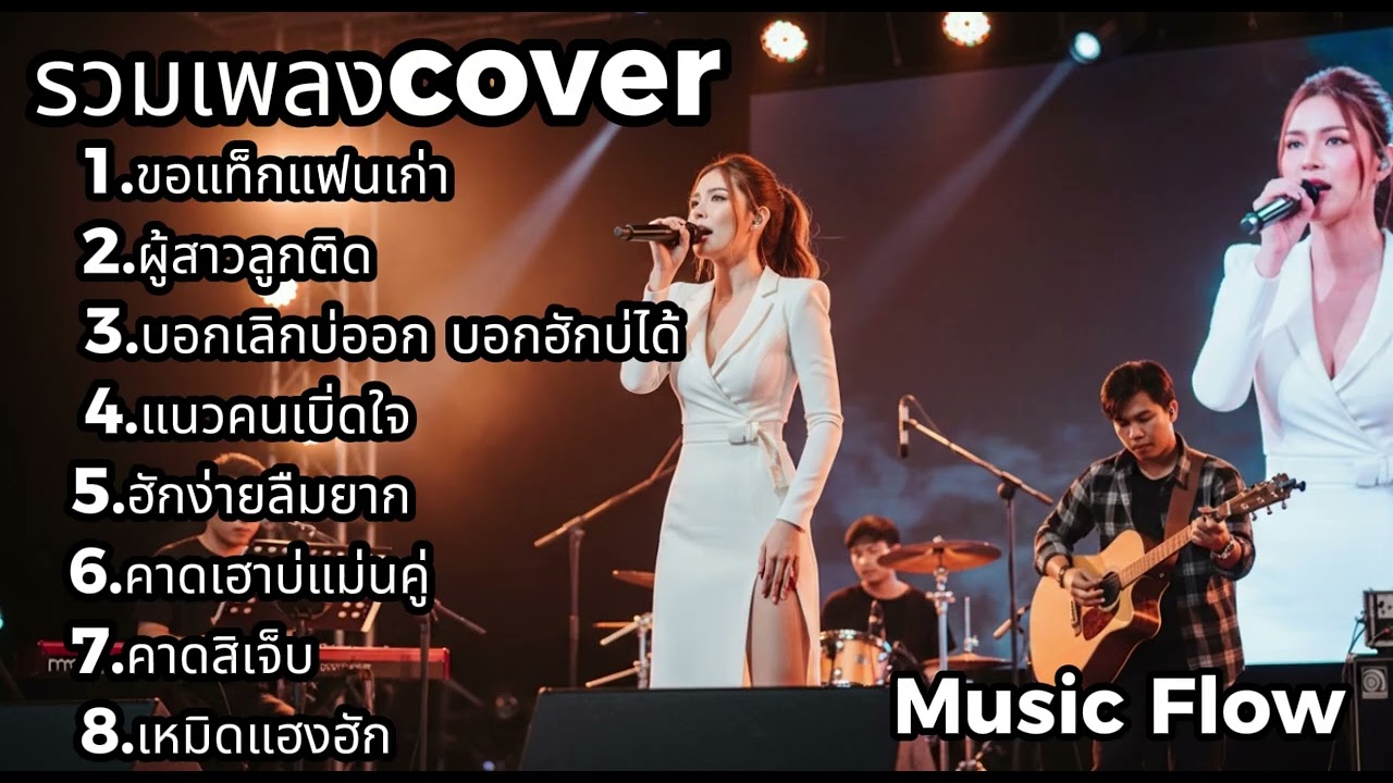 รวมเพลง Cover รักเศร้า ผู้หญิงร้องจับใจ ฟังยาวๆ  | Music Flow