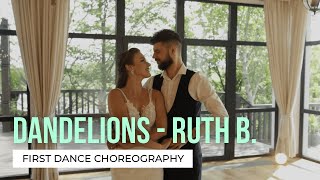 Dandelions (slowed + reverb) - Ruth B. & sped up + slowed | Your First Dance Online | Choreography Resimi