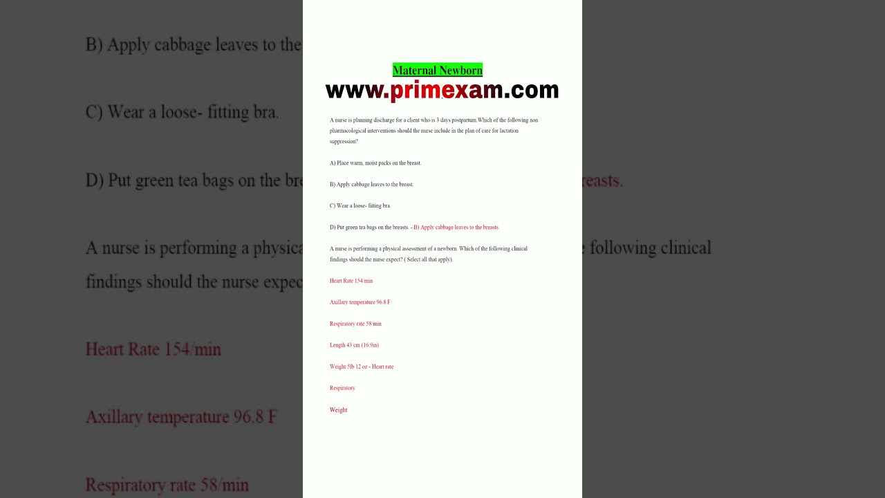 Master The ATI PN Maternal Newborn Proctored Exam 2022 Edition With 2 600 Q A