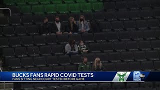 Bucks fans back in the stands