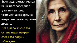 видео: Медицинска сестра беше несправедливо уволнена, защото помогна на скромна възрастна жена, която... картинка: Медицинска сестра беше несправедливо уволнена, защото помогна на скромна възрастна жена, която...