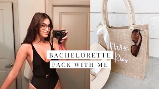 PACK WITH ME (Bachelorette Mexico Trip) | ft. Escape Swimwear