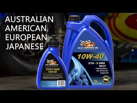 Gulf Western Oil - SYN-X 5000 - For Maximum Protection