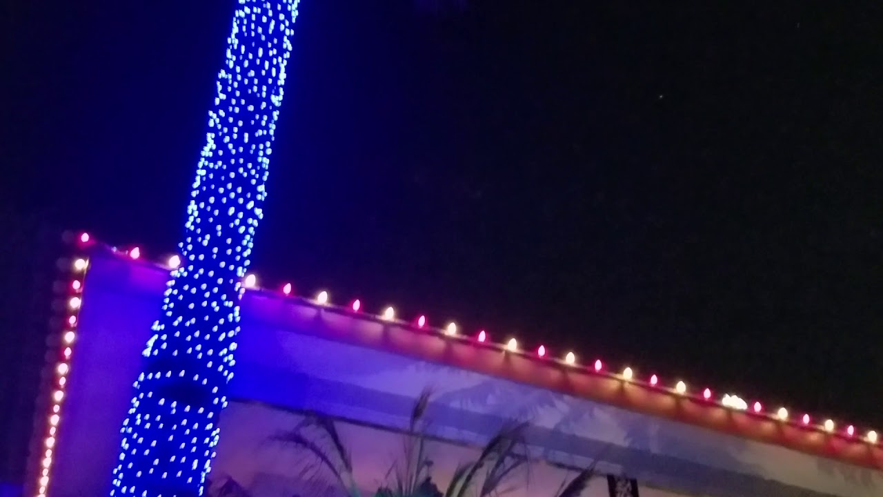 Newport Beach xmas lights YouTube
