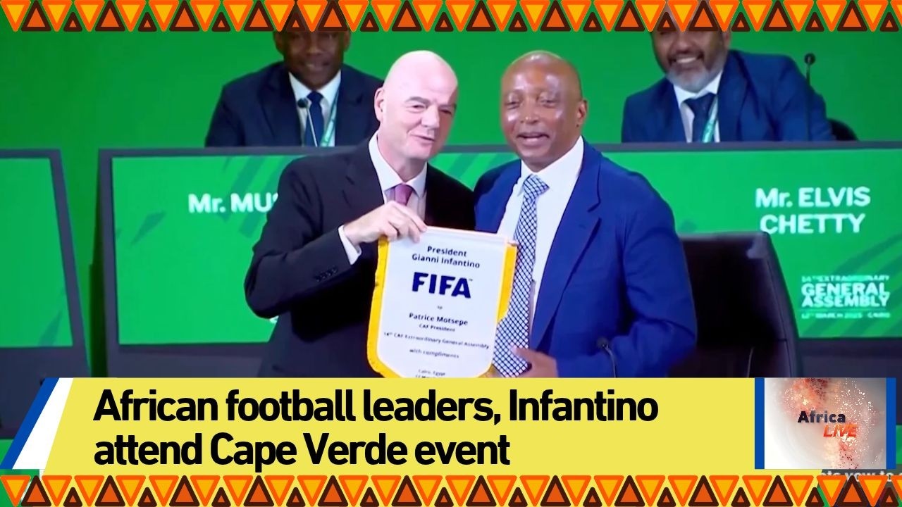 African football leaders, Infantino attend Cape Verde event