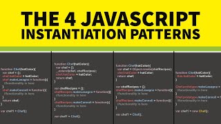 HolaCode - The 4 Javascript Instantiation Patterns