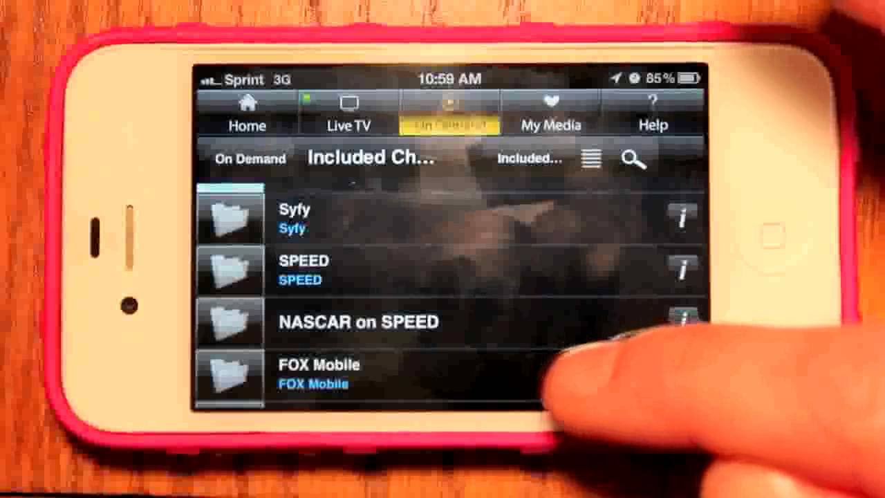 How to legally watch FREE TV on your iPhone (Sprint iPhone only) - YouTube