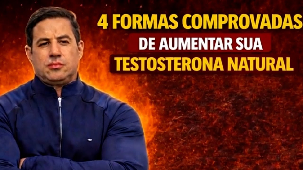 4 FORMAS COMPROVADAS DE AUMENTAR A SUA TESTOSTERONA NATURAL