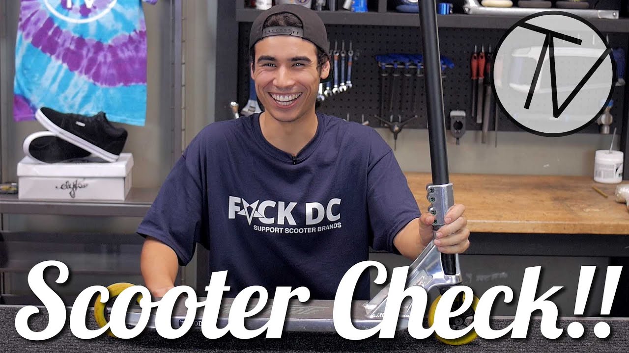 Arthur Plascencia Scooter Check │ The Vault Pro Scooters - YouTube