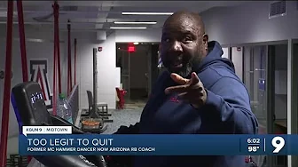Arizona RBs coach Alonzo Carter is Too Legit to Quit thumbnail