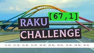 Number Combinations — Raku Challenges Week 67, Issue 1