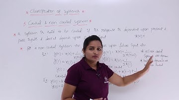 Causal & Non Causal Systems