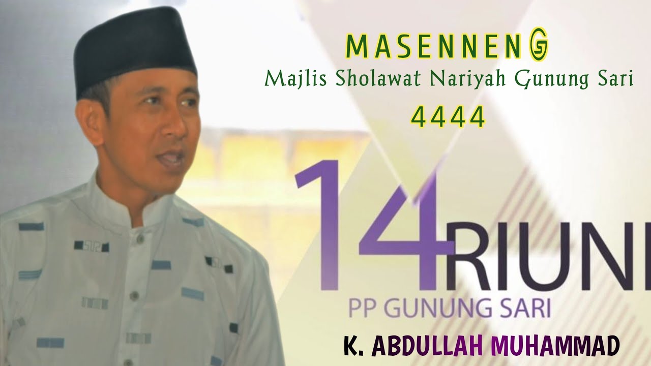 live Streaming Reuni Akbar Alumni pondok pesantren Gunung Sari 2023