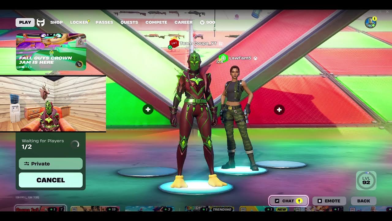 first fortnite stream with facecam