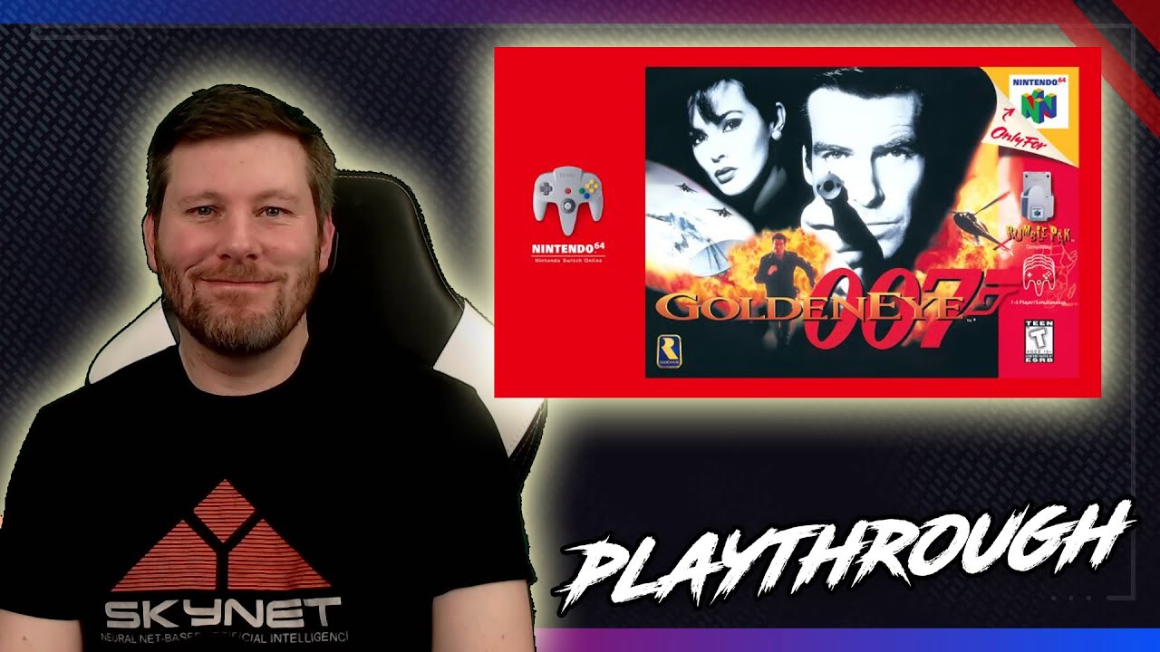Goldeneye 007 | First Time Playthrough #1