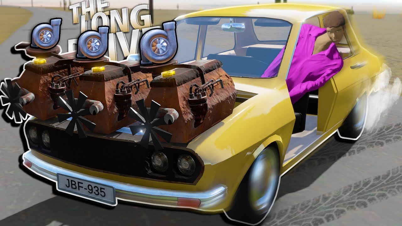 COLOQUEI 3 MOTORES no MEU CARRO e BUGUEI o JOGO!!! The Long Drive