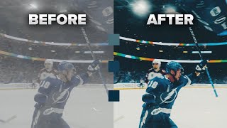 Come GRADO IL COLORE dei miei video di hockey // Semplice analisi del color grading (tutorial su ... screenshot 4