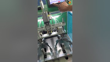 Double Stations Magnetic Coil Motor Stator Panasonic Servo Motor Winding Machine Setting