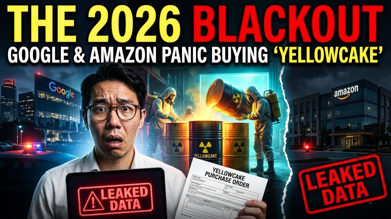 THE 2026 BLACKOUT: Why Google & Amazon Are Panic Buying "Yellowcake" (Leaked Data)