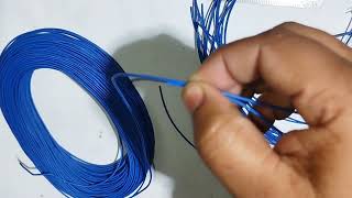 How To Make Handmade Series LED Chain // Blue Colour LED Chain