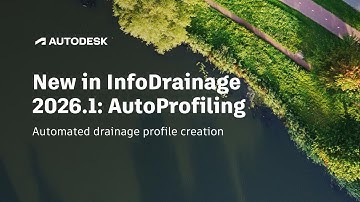 New in InfoDrainage 2026.1: AutoProfiling