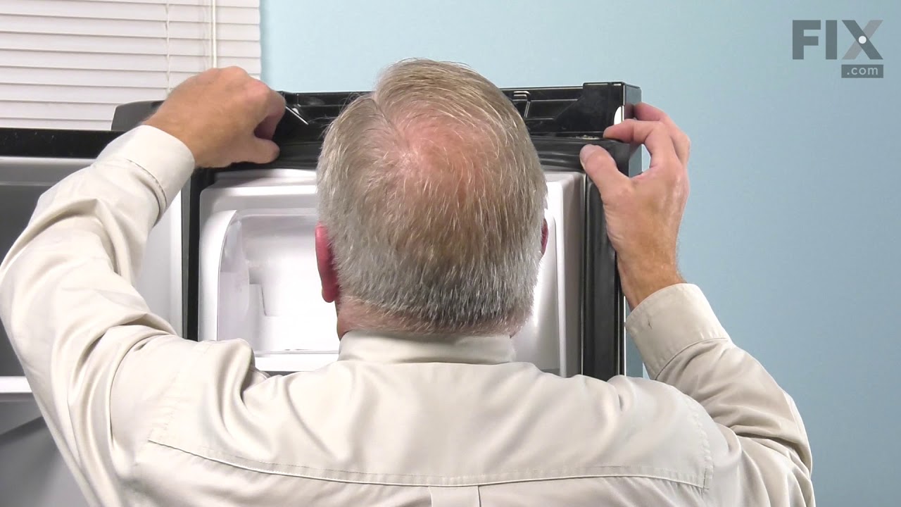 Whirlpool Refrigerator Repair How To Replace The Door Gasket Black