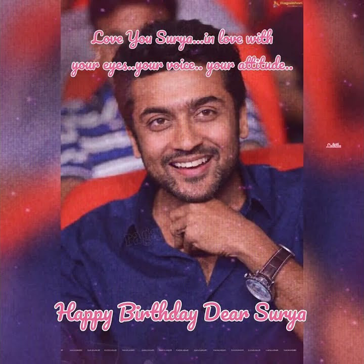 Wish You Happy Birthday To You Surya Bhai Happy Birthday Surya|Whatsapp Status|Love you Surya - YouTube