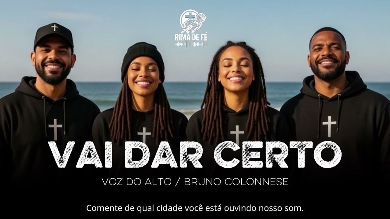 Hip hop rap Gospel | Banda Voz do Alto | VAI DAR CERTO @rimadefe 