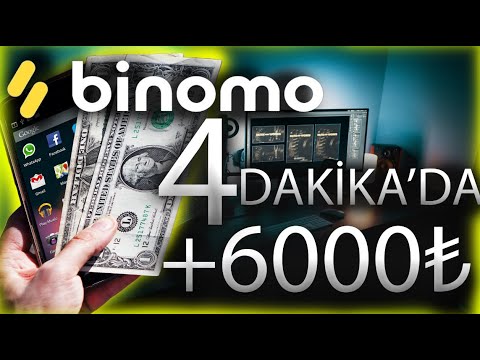 Binomo 4 Dakikada +6000 TL Bakiye Yapma💰| Binomo ile Ek Gelir Elde Etme