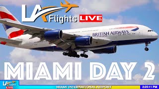 🔴LIVE MIA Airport Action! | MIA LIVE | MIA Plane Spotting