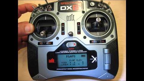 DX6i For DLG Setup Step by Step instructions