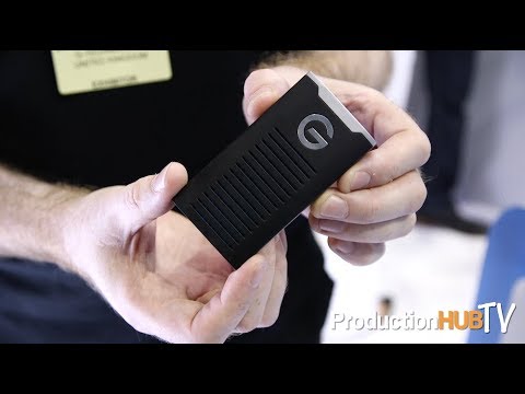 G Technology Empowers Content Creators With The New G Drive Mobile Ssd R At Ibc 17 Youtube