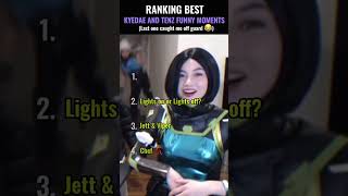 Kyedae and Tenz funniest moments 😂👀 #gaming #valorant #usa #kyedae #tenz #relationship #fypシ