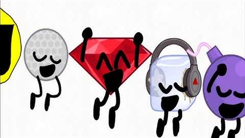 BFDIA 18 cake at stake song but with nickel fries and pencil