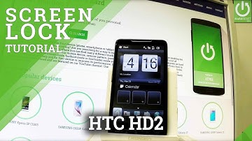 How to Set Password in HTC HD2 - Use Screen Lock Protection