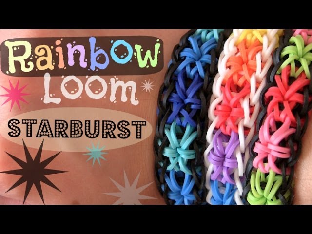 DIY - How to make Rainbow Loom Bracelet with your fingers - EASY