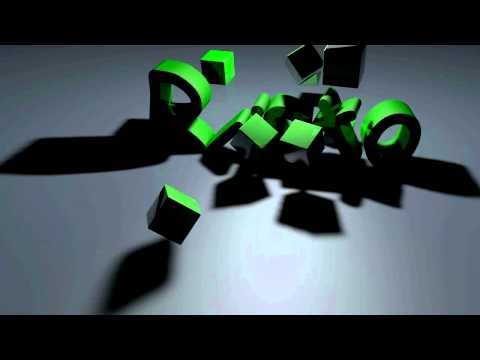 Cinema 4D - Intro Falling Cubes Risto - Skrillex Right IN