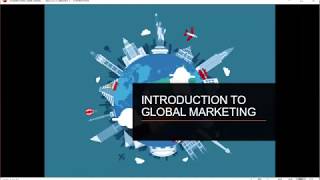 SLB Global Marketing Session 1 - An Introduction