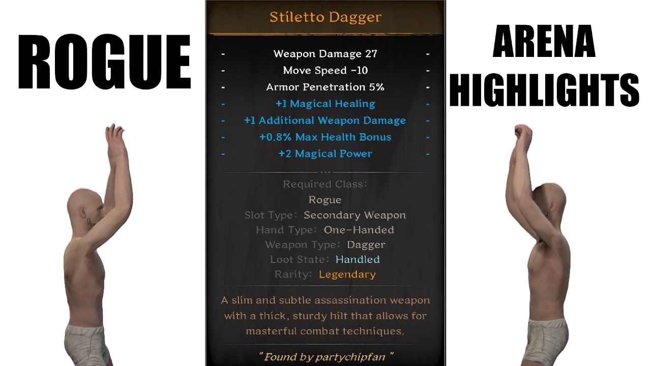 Rogue Highlights Rogue Arena Highlights | Dark and Darker - YouTube