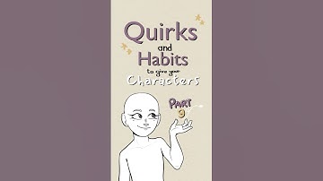 quirks to give your characters part 9 🩵#writing #writingtips #characters #oc #originalcharacter