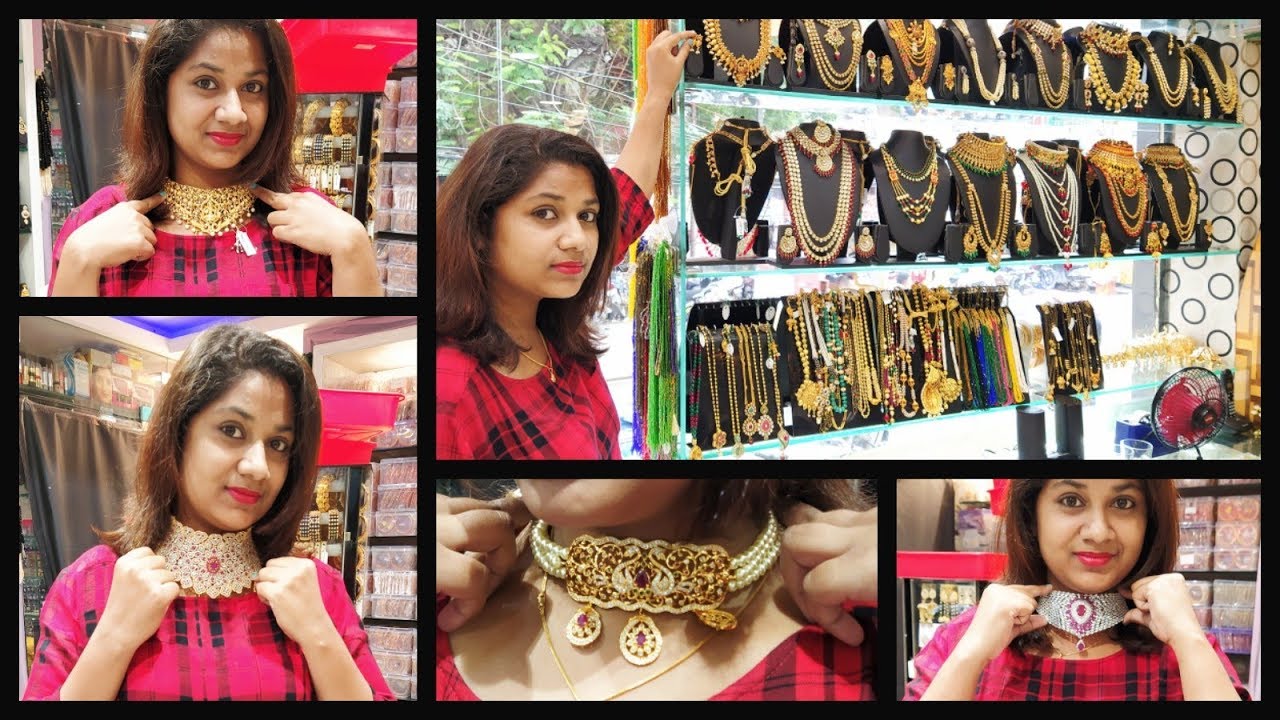 CZ Jewellery Sets With PriceLatest Temple Bridal And Imitation