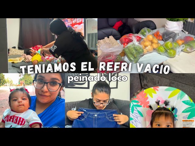 Llenando el refrigerador ✅ asi son mis dias como mamá ❤️ saliendo a vender 🤌🏼