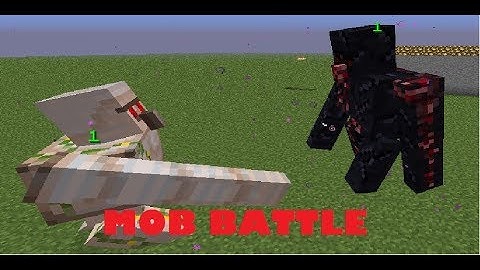 Minecraft:Exterminator Prototype Vs. Obsi-Die-An|Mob Battle
