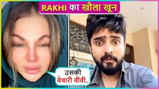 Rakhi Sawant BLAST At Adil Khan Durrani Says Uski Bechari Gareeb Wife..